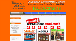 Desktop Screenshot of ilventodoriente.it